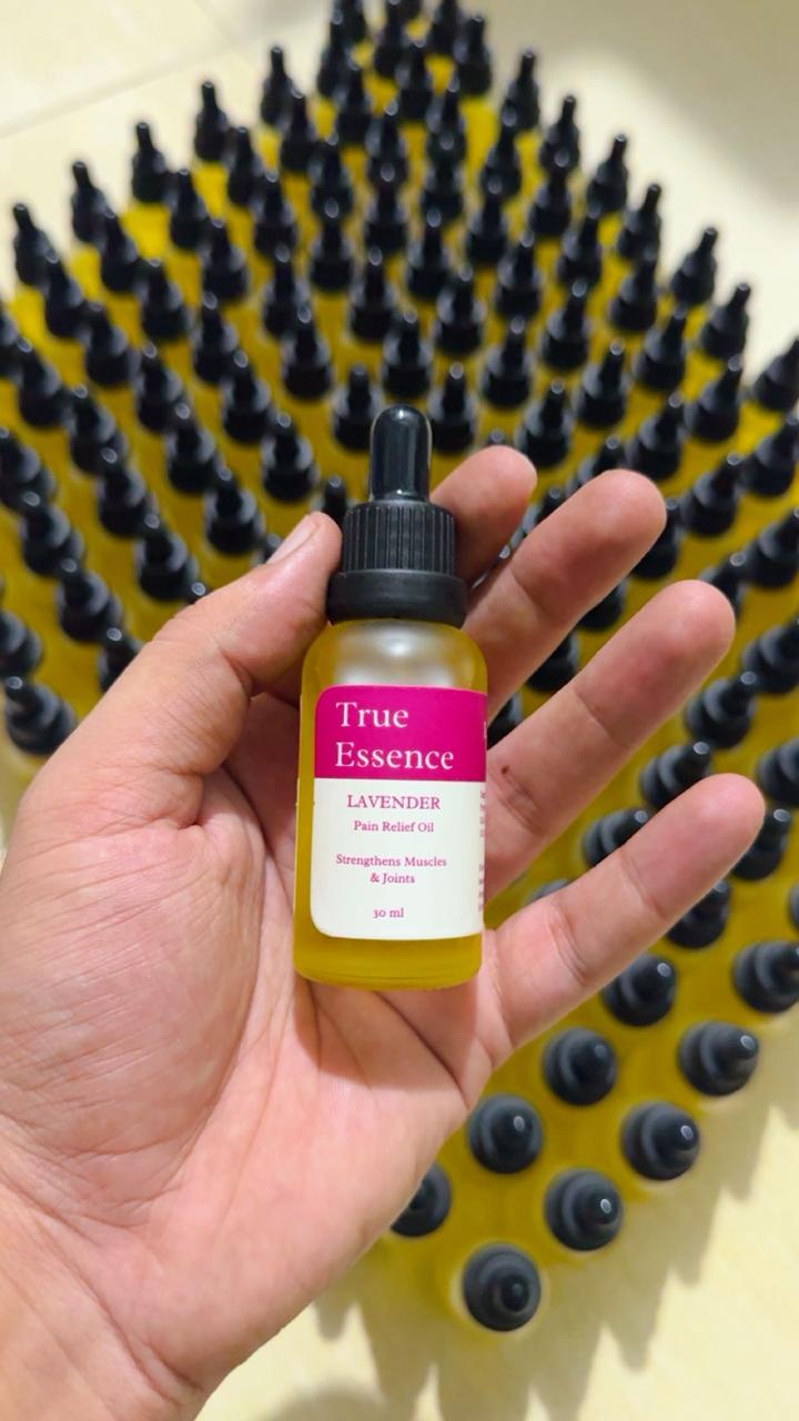 Lavender Pain Relief Oil by True Essence 30ml